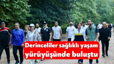 Derince Belediye Başkanı Av. Sertif Gökçe’nin öncülüğünde düzenlenen Sağlıklı Yaşam