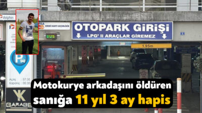 Kocaeli'nin İzmit ilçesinde otoparkta tartıştığı mesai arkadaşı motokuryeyi bıçaklayarak öldüren