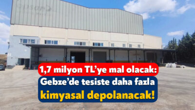 ETT Lojistik Ticaret Şirketi, kimyasal maddelerin depolandığı Gebze’deki tesisinde kapasite