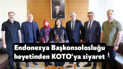 Endonezya Başkonsolosluğu heyeti, Kocaeli Ticaret Odası'nı ziyaret etti. 