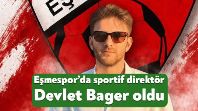 Amatör Süper Lig’de mücadele eden Eşmespor’da sportif direktörlük görevine Devlet