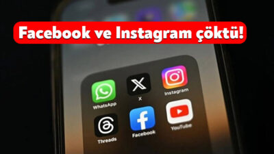 Facebook ve Instagram çöktü! Dünyada en çok kullanılan sosyal medya platformları arasında bulunan Facebook