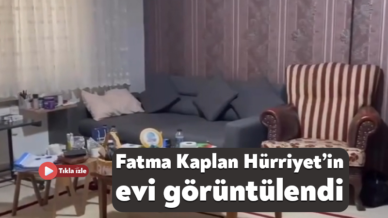 Fatma Kaplan Hürriyet’in evi görüntülendi CHP Kocaeli İl Gençlik Kolları Başkan Yardımcısı Bilgesu Yenidünya, tutuklu