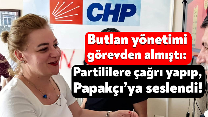 Görevden alınmıştı: Yaprak Fidancı partililere çağrı yapıp, Papakçı’ya seslendi! CHP’de MYK kararıyla Körfez İlçe Başkanlığı görevinden alınan Yaprak Fidancı,