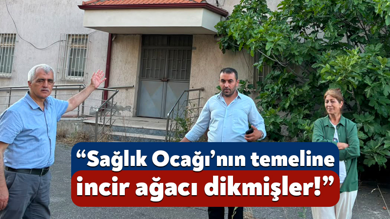 DEM Parti Kocaeli Milletvekili Ömer Faruk Gergerlioğlu, atıl hale getirilmiş