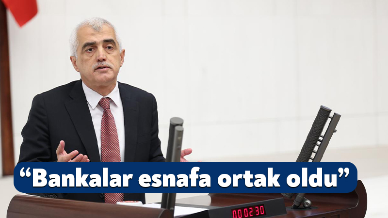 DEM Parti Kocaeli Milletvekili Ömer Faruk Gergerlioğlu, Genel Kurul’da esnafın