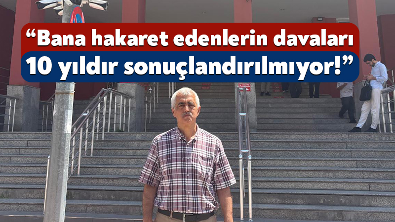 Gergerlioğlu, “Mahkemeler, bana hakaret edenlerin davalarını 10 yıldır sonuçlandırmıyor!” DEM Parti Kocaeli Milletvekili Ömer Faruk Gergerlioğlu, Kocaeli Adliyesi önünde