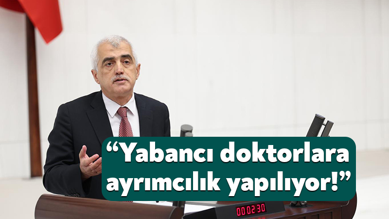 DEM Parti Kocaeli Milletvekili Ömer Faruk Gergerlioğlu, TBMM Genel Kurulunda