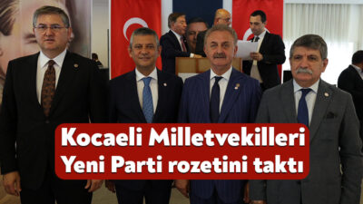 Kocaeli Milletvekilleri Harun Özgür Yıldızlı, Prof. Dr. Mühip Kanko ve