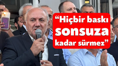Erdem Arncan: Hiçbir baskı sonsuza kadar sürmez İzmit Belediyesi’ne yönelik başlatılan soruşturma kapsamında Belediye Başkanı Fatma Kaplan