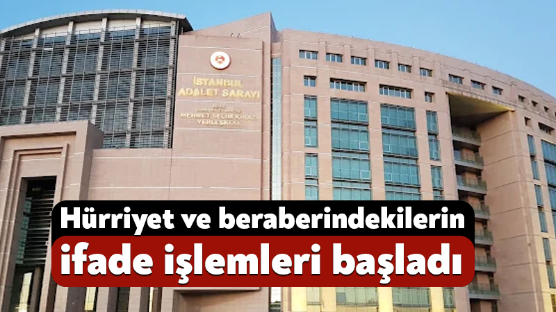 Fatma Kaplan Hürriyet ve beraberindekilerin ifade işlemleri başladı İzmit Belediyesi’ne yönelik soruşturmada aralarında Fatma Kaplan Hürriyet ve Gökhan