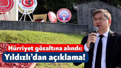Hürriyet’in gözaltına alınmasından sonra Yıldızlı açıklama yaptı! İstanbul Cumhuriyet Başsavcılığı’nın soruşturması kapsamında bugün sabah saatlerinde İzmit Belediye