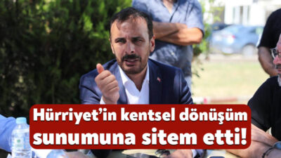 İzmit Belediye Başkanı Fatma Kaplan Hürriyet, Serdar Mahallesi’ndeki kentsel dönüşüm