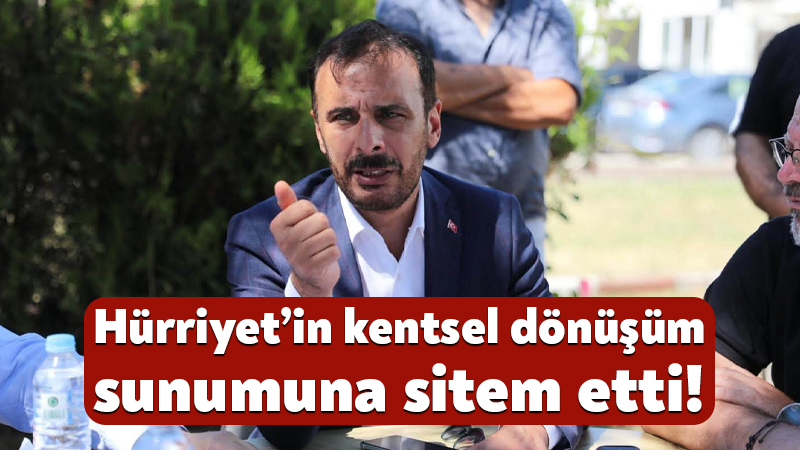 Hürriyet’in kentsel dönüşüm sunumuna Talha Kös’ten sitem! İzmit Belediye Başkanı Fatma Kaplan Hürriyet, Serdar Mahallesi’ndeki kentsel dönüşüm