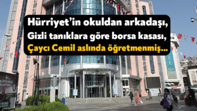 İzmit Belediyesi’nin soruşturmasında “Çaycı Cemil” olarak adı sık sık geçen