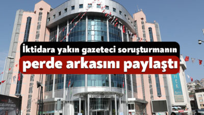 İktidara yakın gazeteci İzmit Belediyesi soruşturmasının perde arkasını paylaştı İstanbul Cumhuriyet Başsavcılığı’nın İzmit Belediyesi’ne ilişkin soruşturmasının perde arkasını iktidara