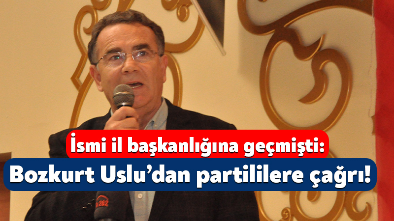 CHP’de ismi İl Başkanlığı’na geçen ve partisinden istifa etmeyeceğini açıklayan
