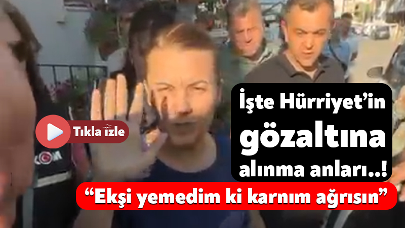İşte Fatma Kaplan Hürriyet’in gözaltına alınma anları: “Ekşi yemedim ki karnım ağrısın” İstanbul Cumhuriyet Başsavcılığı tarafından bugün sabah saatlerinde gerçekleştirilen operasyon kapsamında
