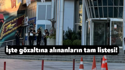 İzmit Belediyesi’ne yönelik operasyon İstanbul Cumhuriyet Başsavcılığı tarafından yürütülüyor. Belediye