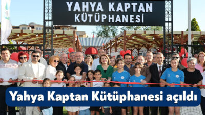 İzmit Belediyesi'nin üçüncü kütüphanesi olan Yahya Kaptan Kütüphanesi de düzenlenen