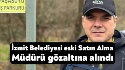 İzmit Belediyesi eski Özel Kalem Müdürü Ümit Duygu Çetiner’in serbest