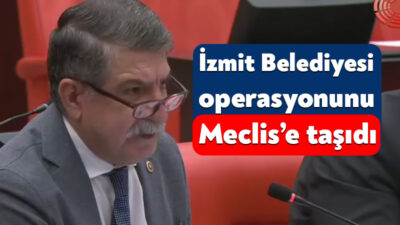 CHP Kocaeli Milletvekili Prof. Dr. Muhip Kanko, İzmit Belediyesi’ne yönelik