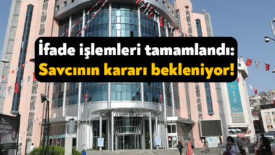 İzmit Belediyesi soruşturmasında gözaltında bulunan 28 kişinin savcılıktaki ifade işlemleri
