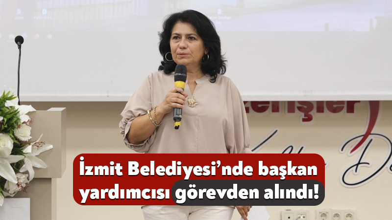İzmit Belediyesi’ne yönelik operasyon süreci devam ederken, Belediye Başkan Yardımcısı