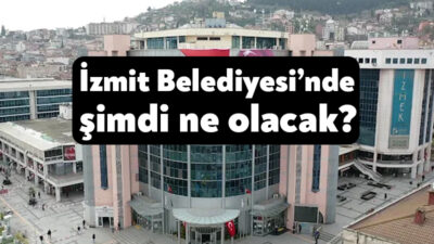 İzmit Belediyesi’ne yönelik soruşturmada Belediye Başkanı Fatma Kaplan Hürriyet’in tutuklanmasıyla
