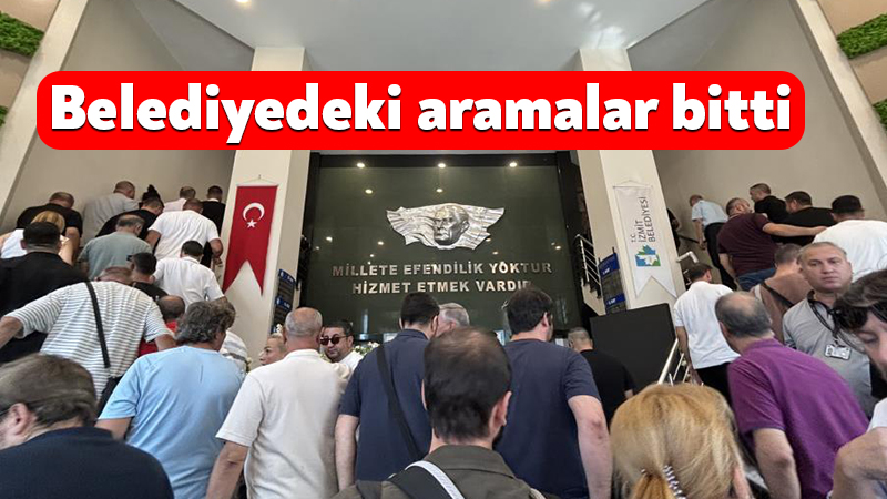 İzmit Belediyesi’ndeki aramalar bitti İstanbul Cumhuriyet Başsavcılığınca İzmit Belediyesine yönelik yürütülen soruşturma kapsamında sabah