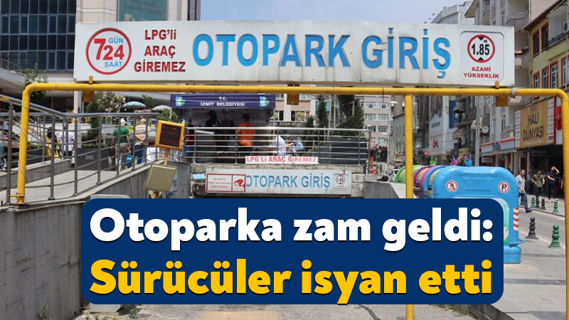 İzmit’in en yoğun otoparkları arasında yer alan Belsa Plaza Otoparkı’na