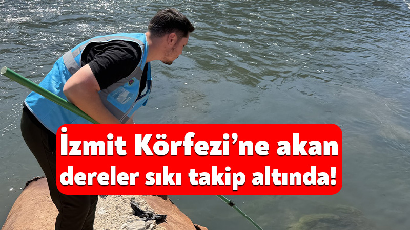 Kocaeli Büyükşehir Belediyesi, İzmit Körfezi’nin ekolojik dengesini korumak amacıyla Körfez’e