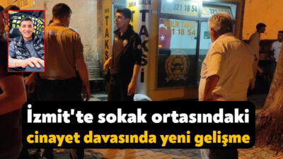 Kocaeli'nin İzmit ilçesinde 2022 yılında bir kişinin silahla vurularak öldürülmesine
