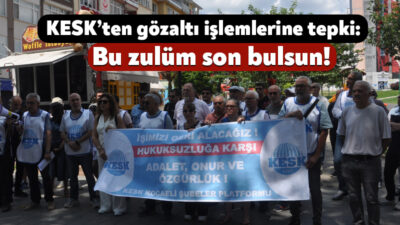 KESK, 2016 yılındaki darbe girişiminin ardından KHK ile ihraç edilen