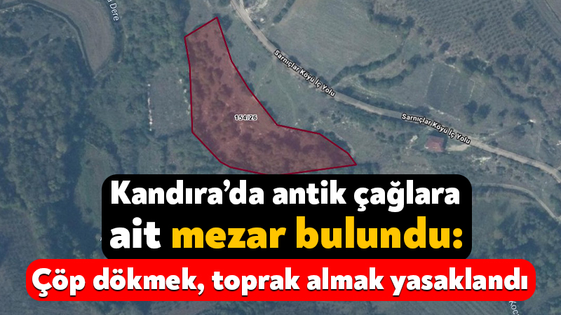 KOÜ’lü Ayşe Çalık Ross’un tespit etti, toprak bile alınması yasaklandı! Kocaeli Üniversitesi’nde görevli Prof. Dr. Ayşe Çalık Ross’un 2019 yılındaki