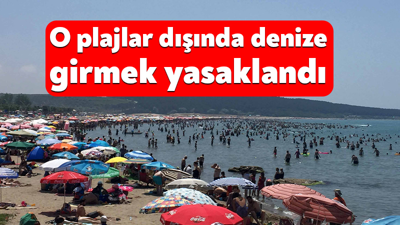 Kandıra Kaymakamlığı, olumsuz deniz ve hava şartları nedeniyle 29 Temmuz