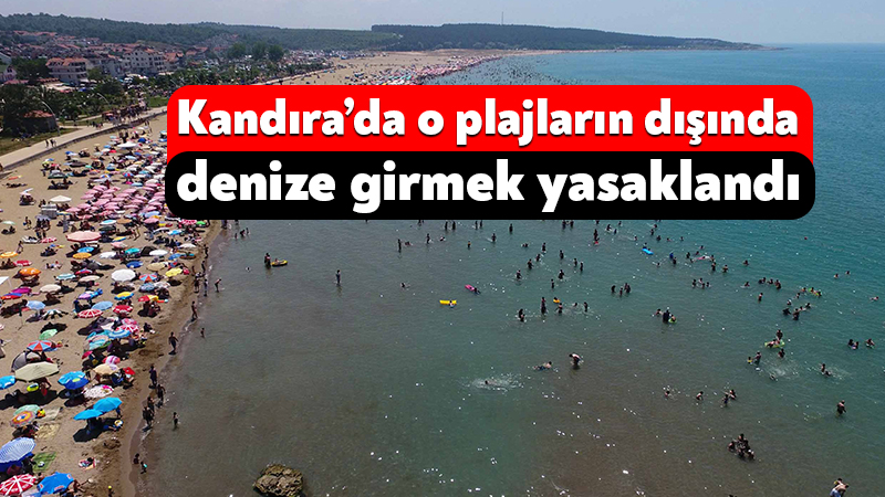 Kandıra Kaymakamlığı’nın aldığı karara göre, bugün saat 10.30 itibariyle 5