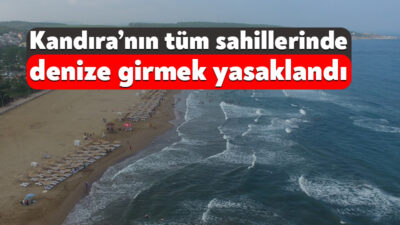 Kandıra Kaymakamlığı tarafından yapılan açıklamaya göre, olumsuz deniz ve hava