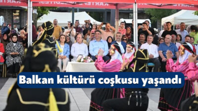 Kartepe, Balkan ezgileri ve halk danslarının renkli buluşmasına bir kez