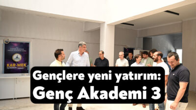 Kartepe Belediyesi, gençlerin eğitim, kişisel gelişim ve sosyal yaşamına katkı