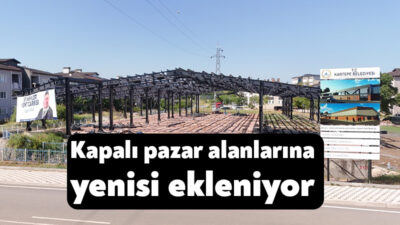 Kartepe Belediyesi tarafından Ataevler Mahallesi'nde hayata geçirilen Kent Çarşısı projesinde