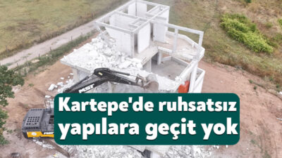 Kartepe Belediyesi, ilçe genelinde planlı kentleşmenin korunması ve güvenli yapılaşmanın