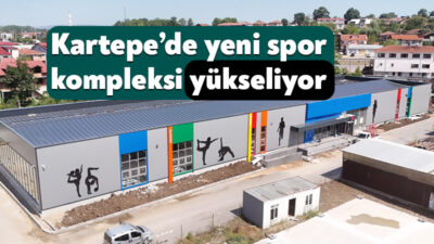 Kartepe Belediyesi tarafından Acısu Mahallesi’nde hayata geçirilen Spor Kompleksi projesinde