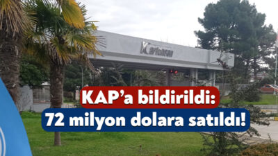 Kocaeli’nin önemli sanayi kuruluşları arasında yer alan Kartonsan Fabrikası 72