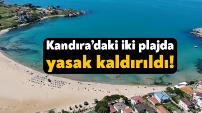 Kandıra Kaymakamlığı tarafından yapılan açıklamaya göre, Kerpe ve Kovanağzı plajlarında