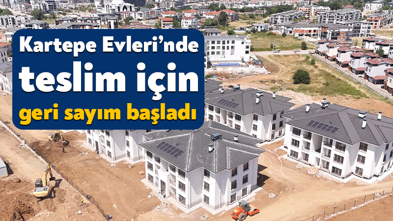 Kent Konut Kartepe Evleri’nde teslim için geri sayım başladı Kent Konut güvencesiyle Kartepe’de hayat bulan “Kartepe Kent Konut Evleri”