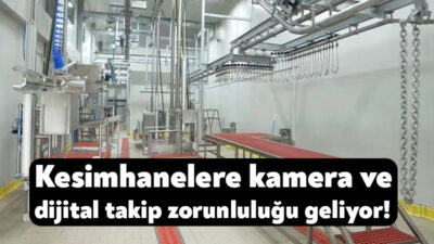 Kocaeli Veteriner Hekimler Odası tarafından yapılan açıklamada kesimhanelerde kamera ve