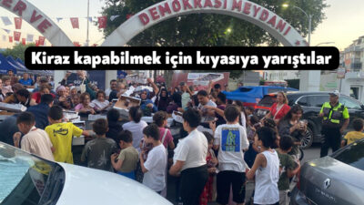 Kocaeli'nin Körfez ilçesinde düzenlenen 52. Altın Kiraz Kültür ve Sanat