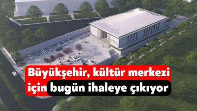 Kocaeli Büyükşehir Belediyesi, İzmit’in Gündoğdu Mahallesi’ne 650 kişilik kültür merkezi