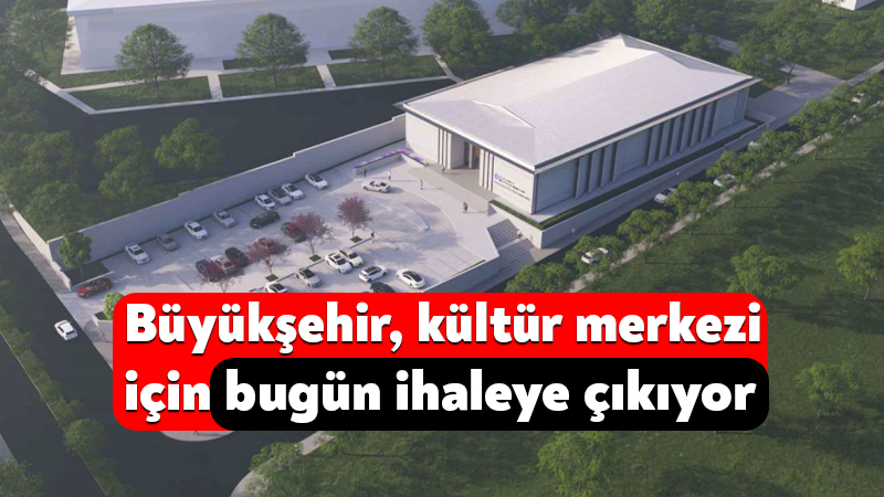 Kocaeli Büyükşehir Belediyesi, İzmit’in Gündoğdu Mahallesi’ne 650 kişilik kültür merkezi